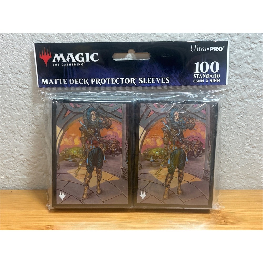Ultra Pro Official MtG Aetherdrift Sleeves Sita Varma,‎ Masked Racer (100) New